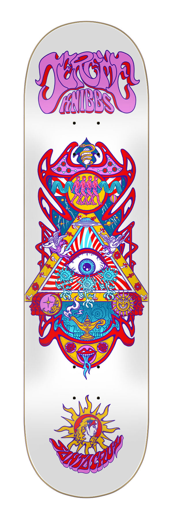 Santa Cruz Knibbs Mind's Eye Pro Skateboard Deck 8.25"