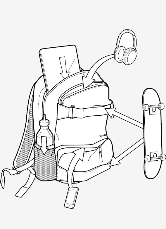 Burton Treble Yell 21L Backpack