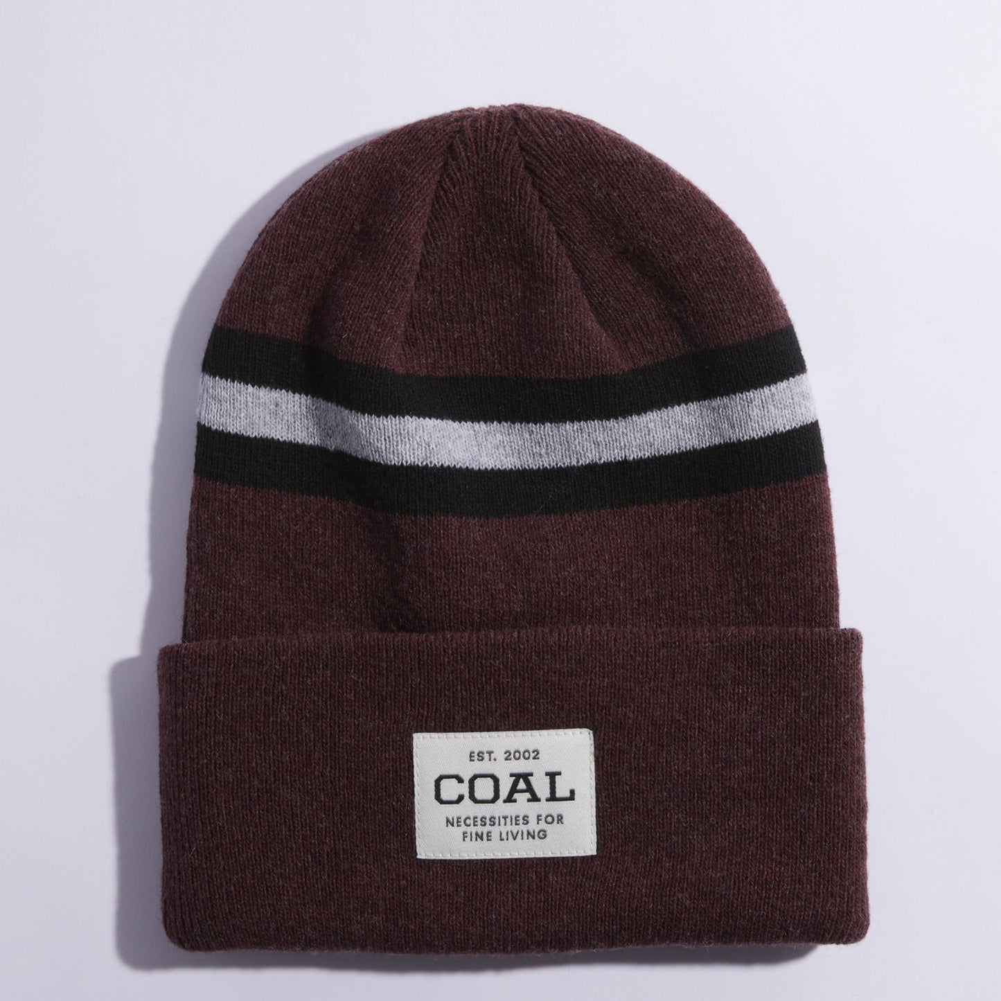 Coal Recycled Wool Uniform Knit Cuff Beanie - Stripe