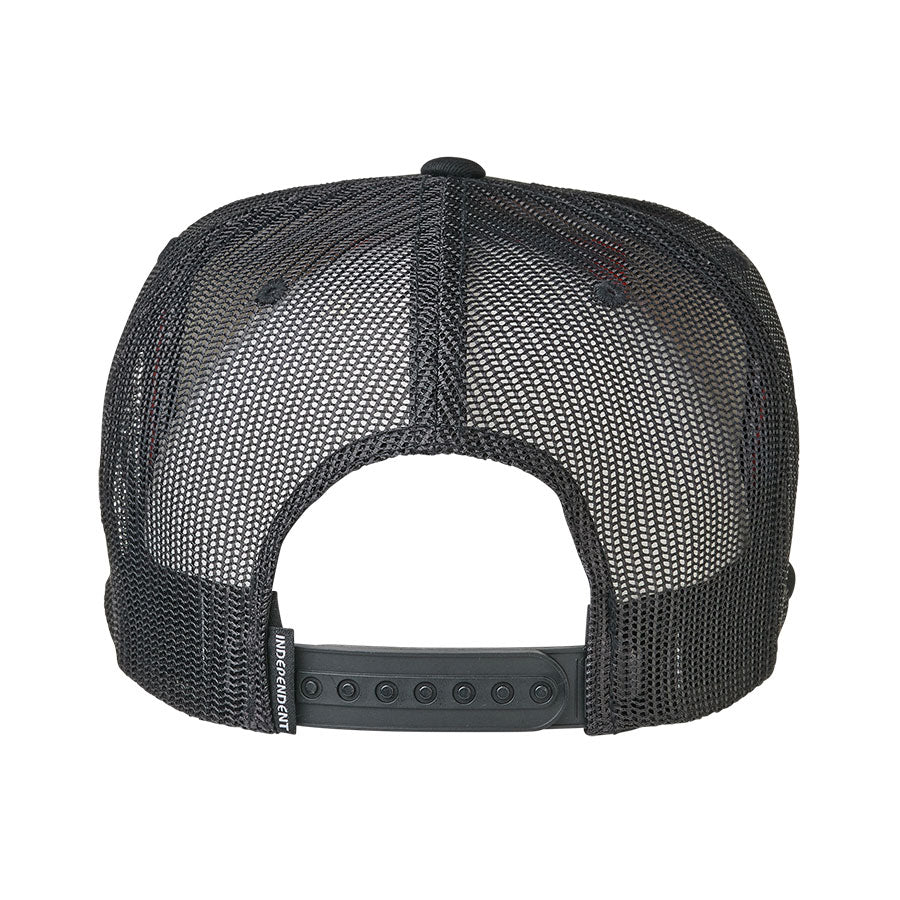 Span Trucker Hat Black Independent