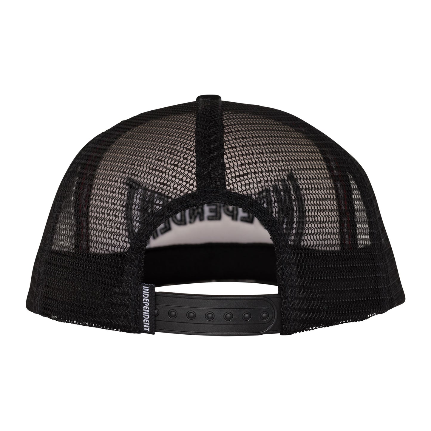 Span Trucker Hat White/Black Independent