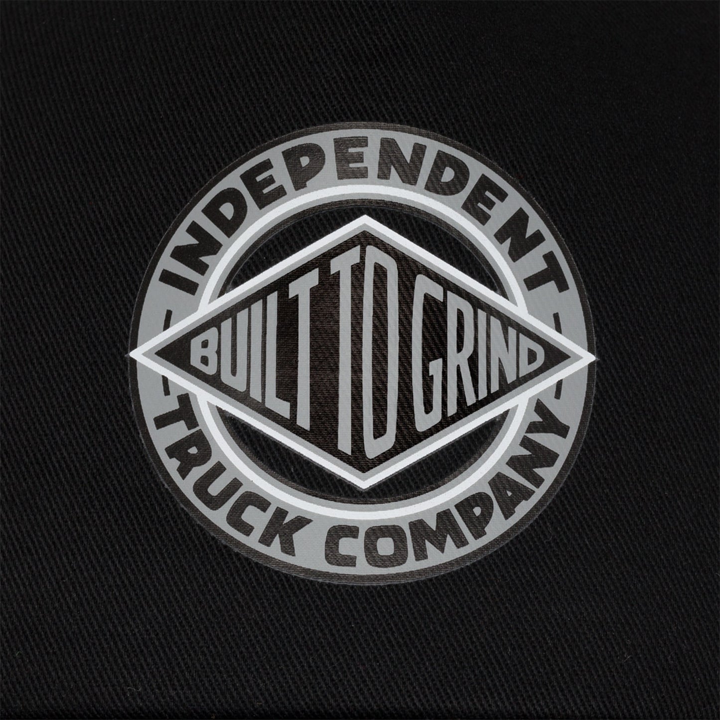 Independent BTG Summit Printed Mesh Trucker High Profile Unisex Hat - Black/Grey