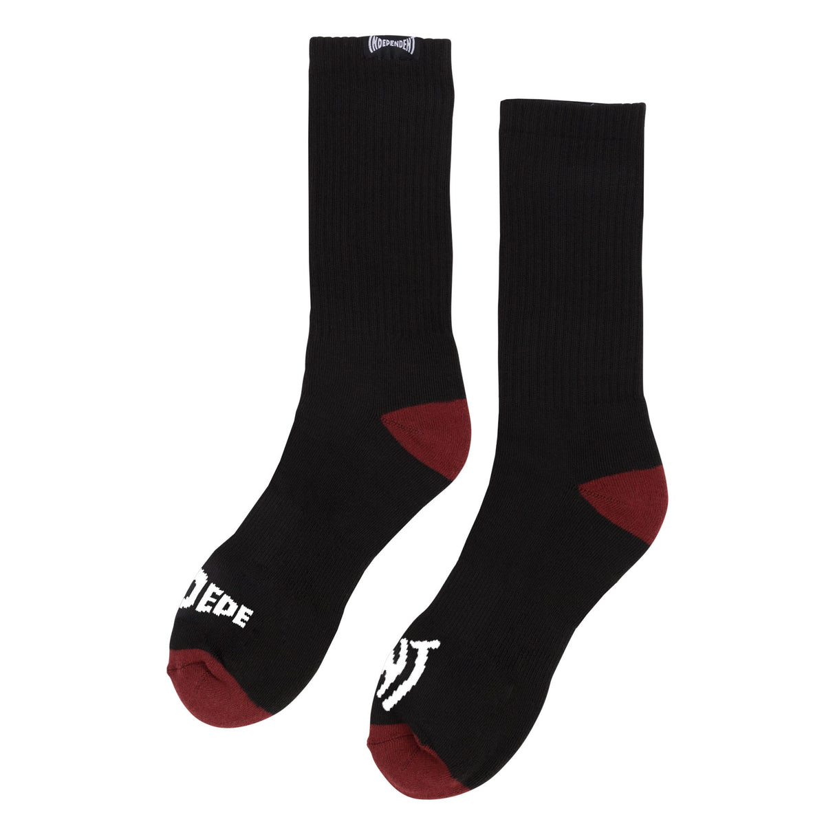 Independent Span Split Crew Socks