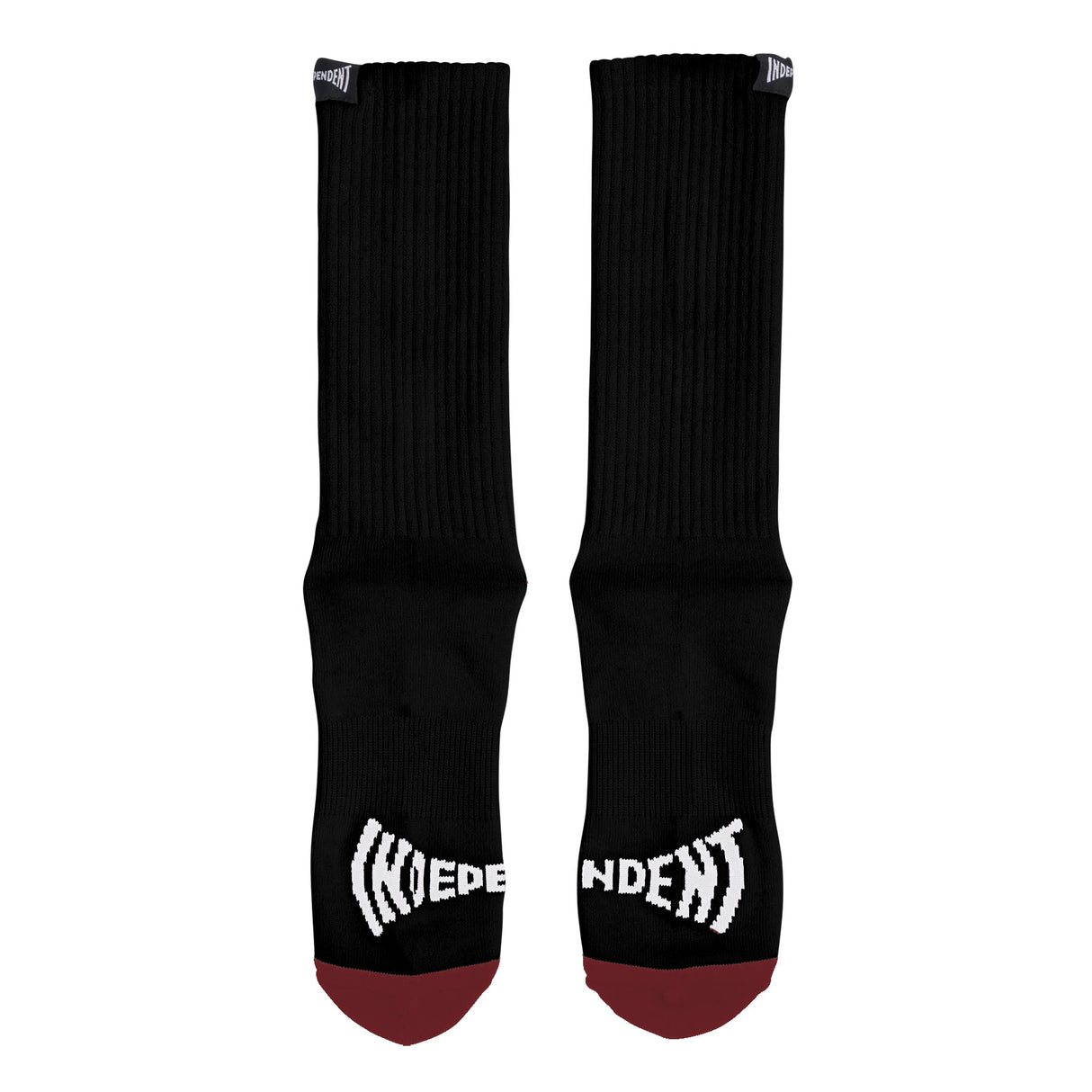 Independent Span Split Crew Socks