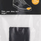 Stick & Flick Black Canvas Peel and Stick Shoe Patch