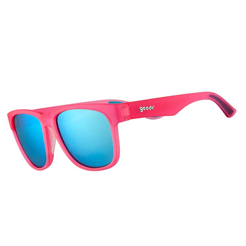 Goodr BFGs Do You Even Pistol, Flamingo Sunglasses