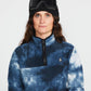 Volcom Women's Polar Fleece Pullover - Storm Tie-Dye