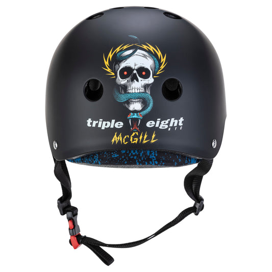 Triple 8 Certified Sweatsaver Skateboard Helmet - Mike Mcgill