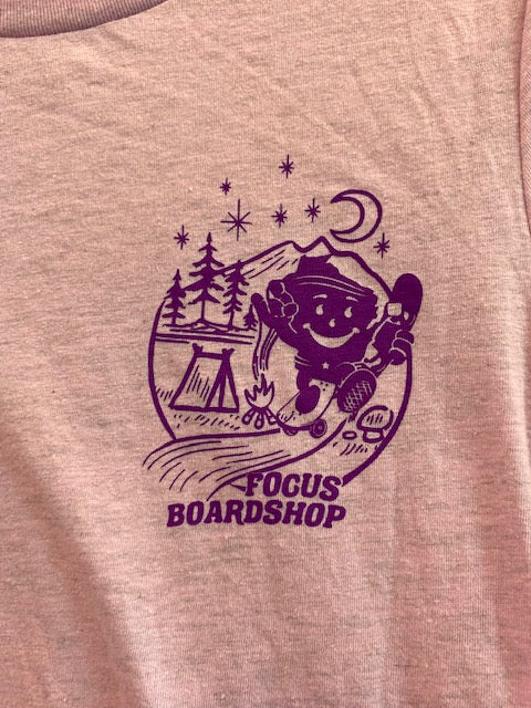 Focus Boardshop Women's Wiscool-aid Adventure T-Shirt - Heather Prism Lilac