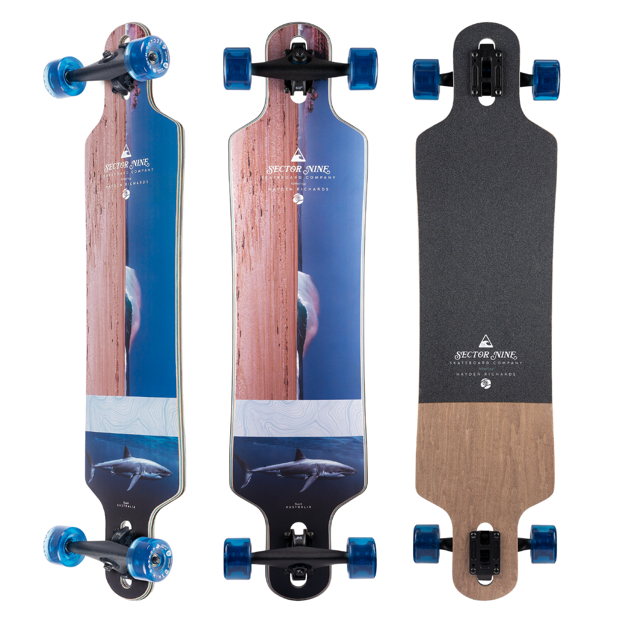 Sector Nine Meridian Rips Complete Longboard