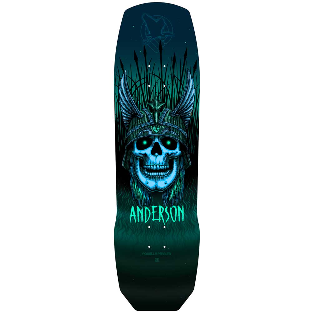 Powell Peralta Andy Anderson Heron 7-Ply Maple Skateboard Deck - 9.13"