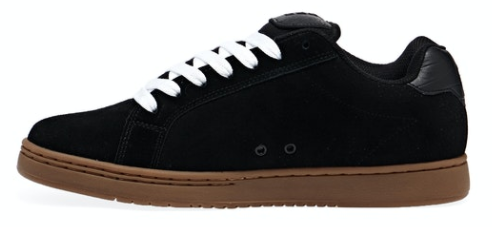 Etnies Fader Skate Shoes - Black/White/Gum