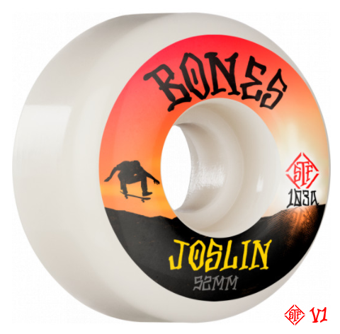 Bones 103a STF Pro Joslin 52mm Skateboard Wheels – Focus Boardshop