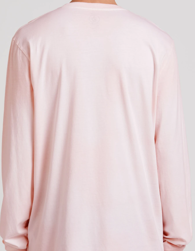 Volcom Burch Longsleeve T-Shirt - Salty Pink