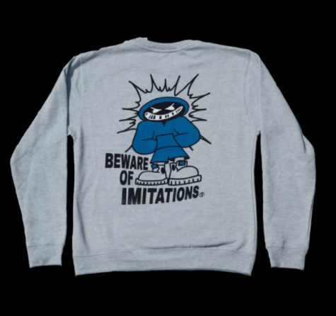 Public Beware of Imitations Crew Sweatshirt