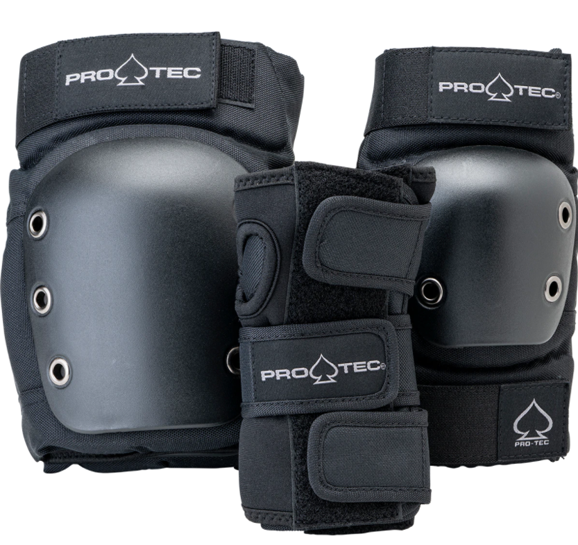 Pro Tec Youth Pad Set Black