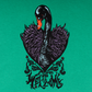 Welcome Black Swan T-Shirt - Kelly Green
