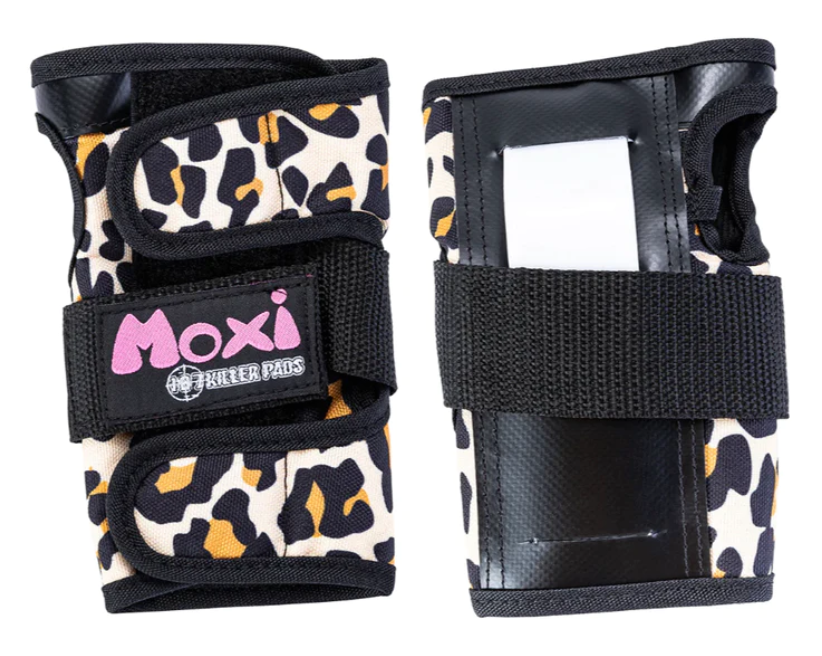 187 Wrist Guards Moxi Leopard