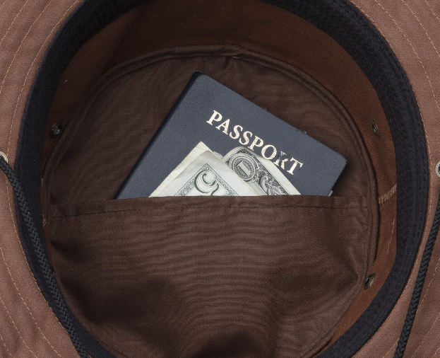 Coal Seymour Waxed Canvas Boonie Hat - Light Brown