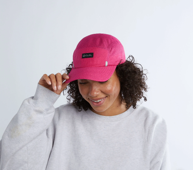 Coal The Tempo Seamless Mesh Athletic Cap - Neon Pink
