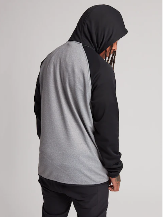 Burton Men's Crown Weatherproof Pullover Fleece 2023 Gray