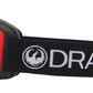 DXT Dragon Goggles Black/Red