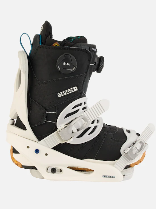 Burton Women's Scribe Re:Flex Snowboard Bindings 2024 - Stout White