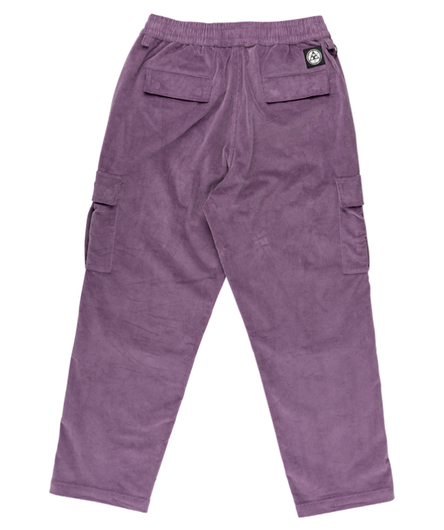 Welcome Chamber Corduroy Cargo Pant Berry