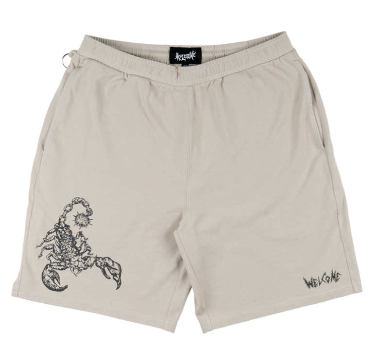 Welcome Mace Garment Dye Short Moon