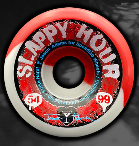 Speedlab Slappy Hour 99A Skateboard Wheels 54mm