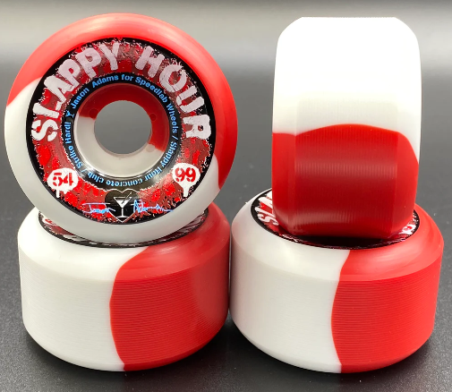 Speedlab Slappy Hour 99A Skateboard Wheels 54mm
