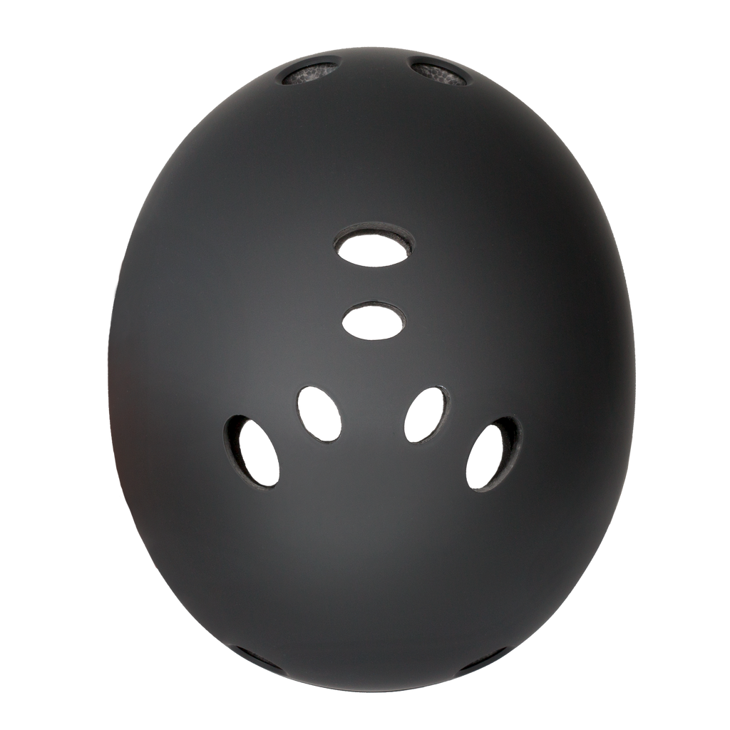 Triple 8 Certified Sweatsaver Skateboard Helmet - Black Matte
