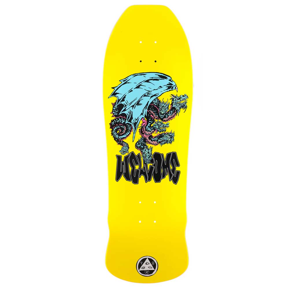 Welcome Dragon On Early Grab Skateboard Deck - 10.0"