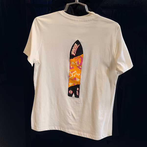 Focus Boardshop Women's Retro Board Relaxed Fit T-Shirt - Antique White