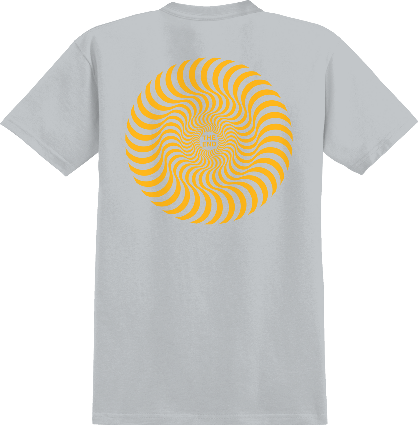 Spitfire Classic Swirl T-shirt - Ice Grey/Gold