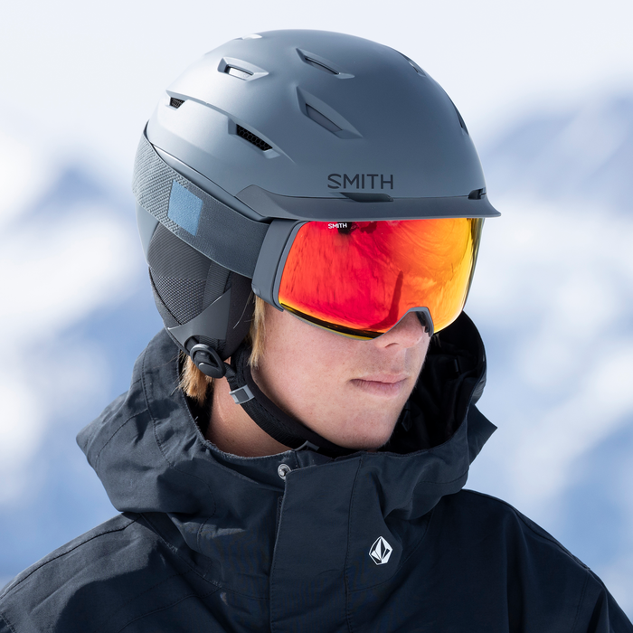 Smith Level Men's Snowboard Helmet - 2023 Matte Slate
