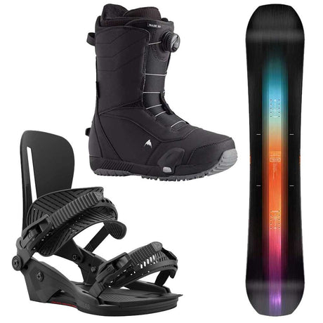Men's Snowboards, Boots and Bindings