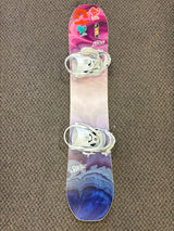 Pre Owned Nitro Spirit 121cm Snowboard & Union Cadet XS Bindings