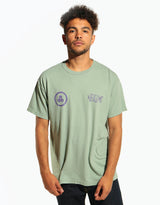 Welcome Bapholit Garment Dyed Short Sleeve T-Shirt