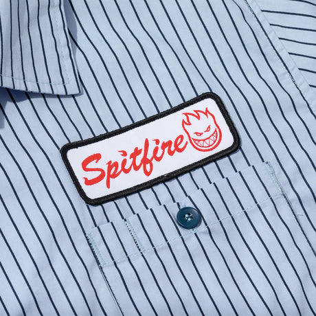 Spitfire Chrome Venom Short Sleeve Button Up Shirt