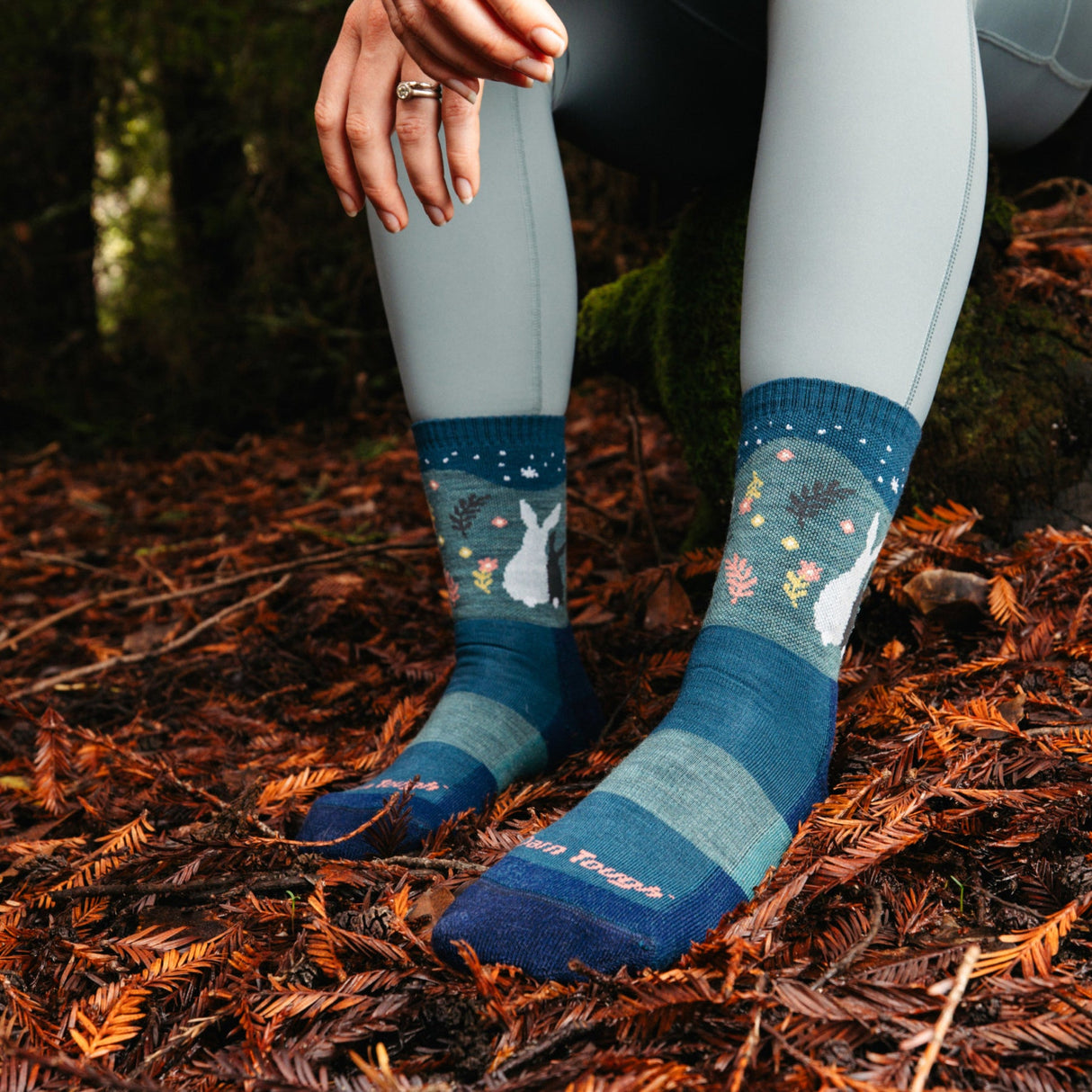 Darn Tough Women's Critter Club Micro Crew Lightweight Hiking Socks