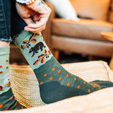 Darn Tough Women's Wild Life Crew Lightweight Lifestyle Socks