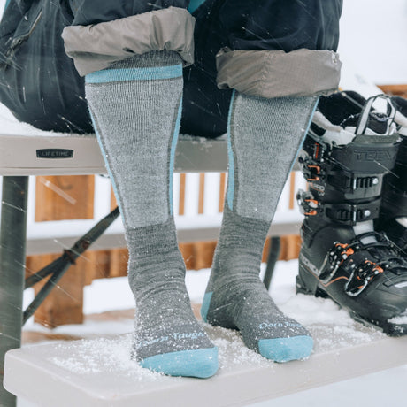 Darn Tough Women's Edge Over-the-Calf Midweight Ski & Snowboard Socks