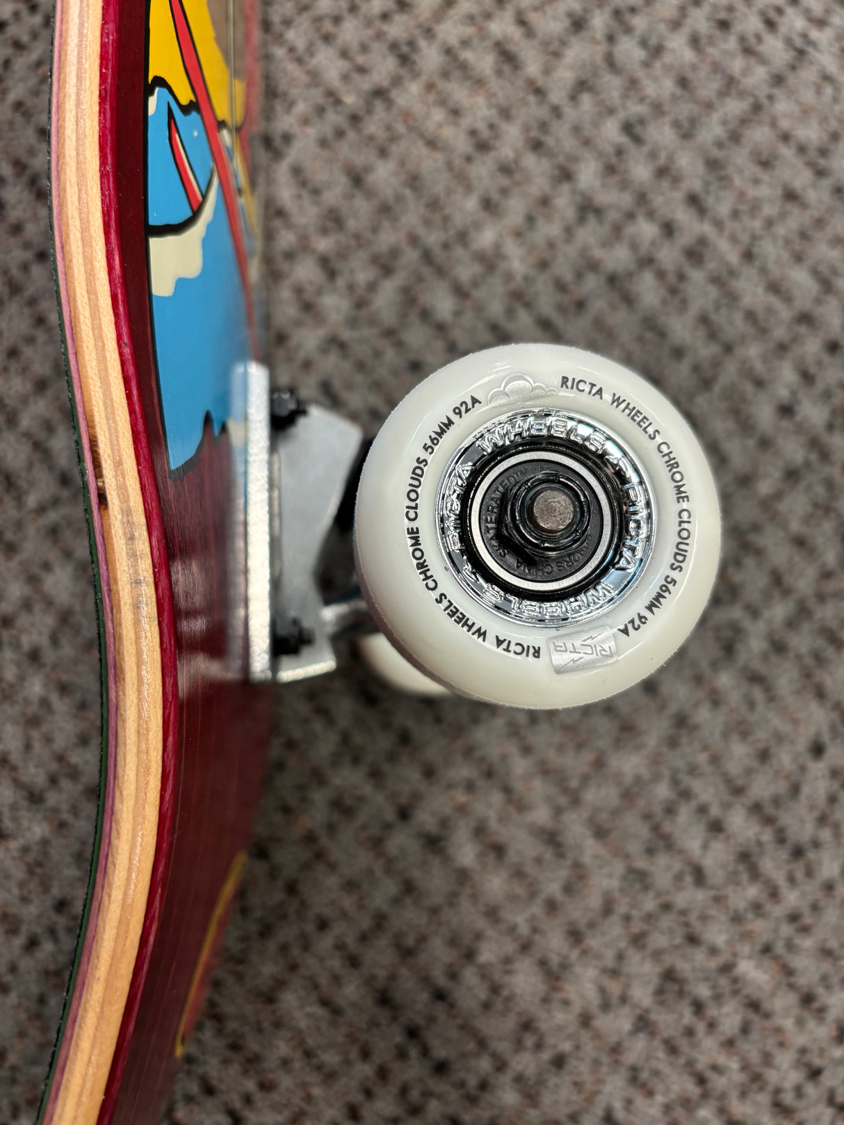Real Skateboards Mason Volcano Skateboard Complete 8.38"