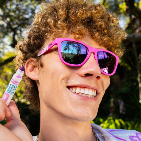 Goodr OGs Crayola Tropical Colors Wild Orchid Sunglasses