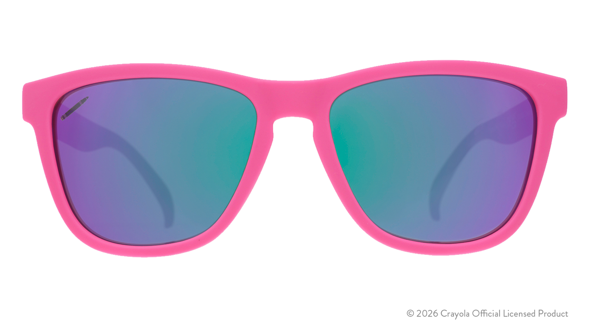 Goodr OGs Crayola Tropical Colors Wild Orchid Sunglasses