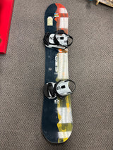 GNU GWO Men's Snowboard & Union STR Bindings Large 2025