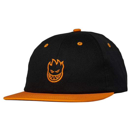 Spitfire Lil Bighead Snapback Hat - Black/Orange