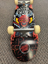 Santa Cruz Skateboards X Stranger Things Hellfire Club Flames 9.00" Skateboard Complete