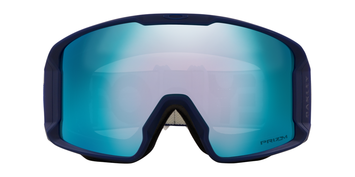 Oakley Line Miner™ L Snow Goggles - 2026 Matte Navy Strap with Prizm Snow Sapphire Iridium Lenses